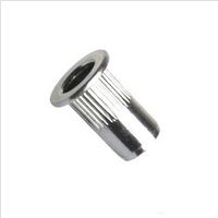  Válcové, plochá hlava, rýhované