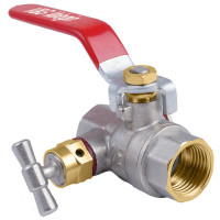 Kulové kohouty s vypouštěním