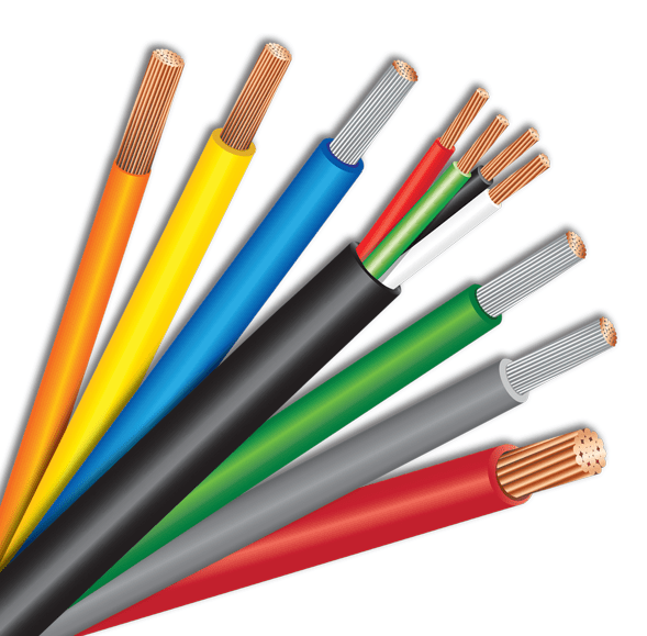 Kabely, vodiče, šňůry, příslušenství