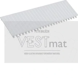 lišta krycí S35S 12M bílá