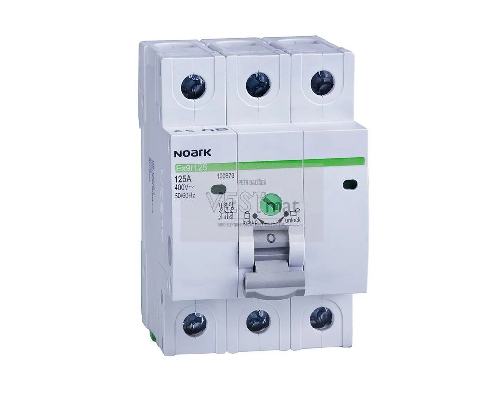 vypínač Ex9I125 3P 40A 3 moduly