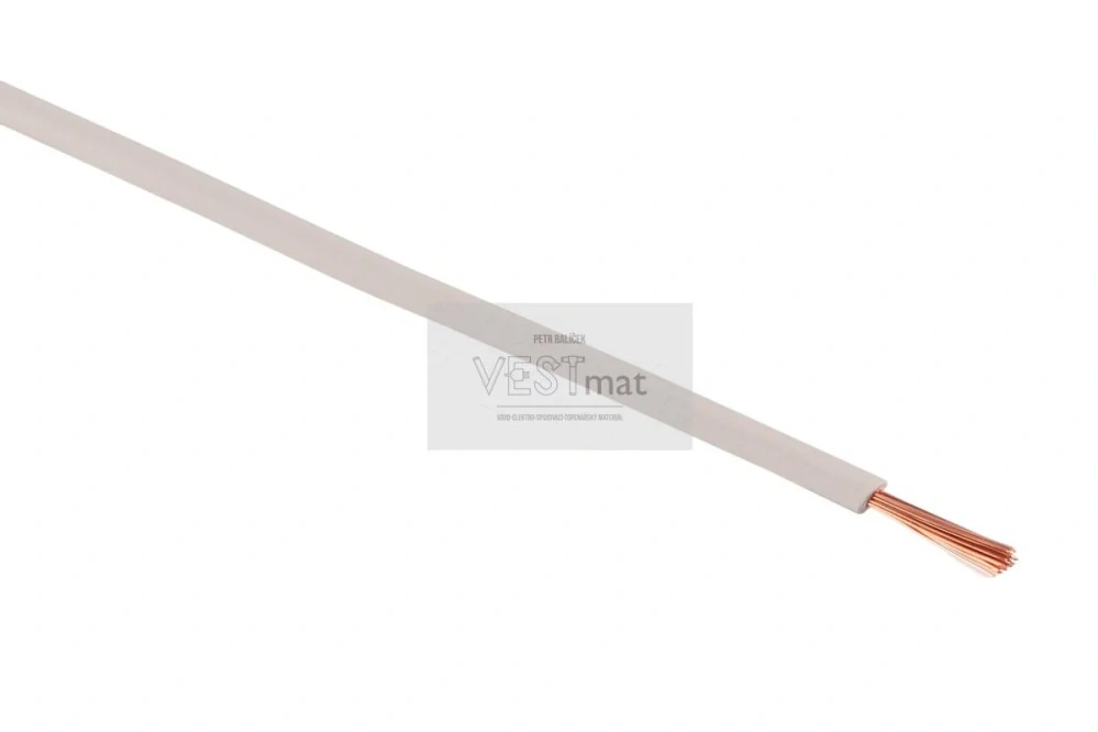 vodič H05V-K 0,75 bílý (CYA)