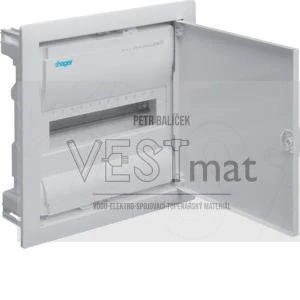 rozvaděč VU12NE 12M IP30 pod omítku plné dveře