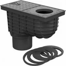 Lapač povrchových a střešních vod, spodní, odtok D110mm