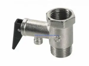 pojistný ventil k bojleru s páčkou - 1/2"