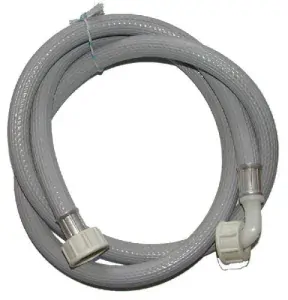 Hadice přívodní PVC s kolínkem, k pračce, myčce, délka 450 cm, do +70°C 