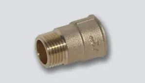 Mosazné prodloužení (kované) 1/2" x 40 mm