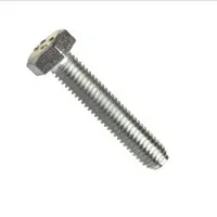 DIN 933, šroub se šestihrannou hlavou, celý závit, ocel 5.8, zinek bílý, M8x12 mm