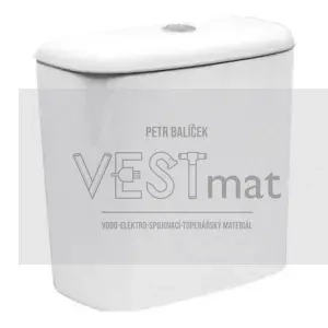 Nádrž s Dual Flush, boční napouštění, DEEP