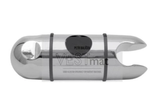 Posuvný držák ke sprchové tyči, universální - průměr 25 mm