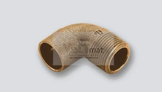 18 x 1/2" mosazné koleno s vnějším závitem A x AG