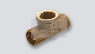 15 x 1/2" x 15 T - kus A x IG x A z červeného bronzu