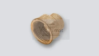 12 x 1/2" přechodový nátrubek A x IG z červeného bronzu