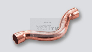 22 měděný obcházecí oblouk A x A