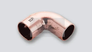 35 měděné koleno 90° A x I