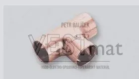 35 měděný T kus A x A x A