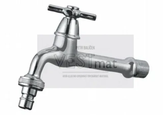 Výtokový ventil, keramická kartuše a hadičník