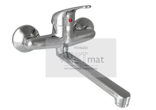 FORUM, dřezová stěnová baterie FORUM s plochým ramínkem 200 mm - rozteč 150 mm