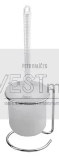 SIMPLE LINE WC štětka na postavení, chrom