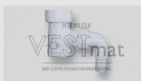 Mezikus s odbočkou pro odpad pračky/myčky 1"1/4 x 1"1/4