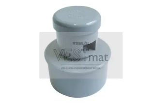 PVC hlavice DN 110 přivětrávací 