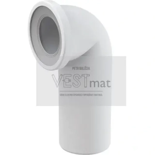 Koleno 90° WC dopojení 