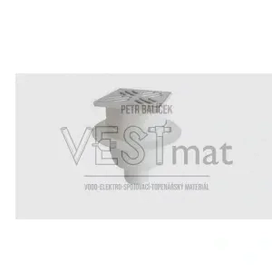  Vpusť podlahová přímá 50, nerez