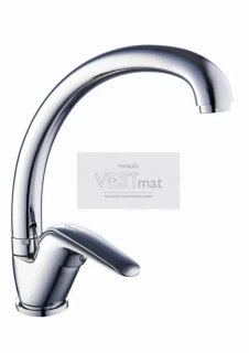 PLUTO, dřezová stojánková baterie, vysoké ramínko