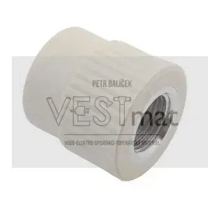PPR přechodka 20 x 1/2" vnitřní (kovový závit)