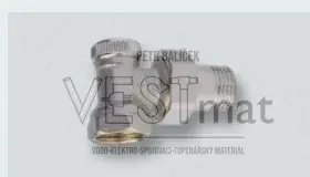 Rohové radiátorové uzavíratelné šroubení 1/2"