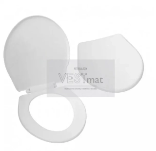 T-3551 sedátko klozetové, plast bílá 