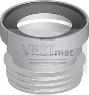 T-3560/II-P manžeta přímá ke klozetu 