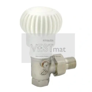 VE 4523 kohout radiátorový rohový 3/8" DN10 412452