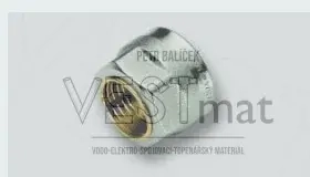 TIEMME 1/2" adaptér pro připojení měděných trubek 15 mm