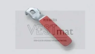 TIEMME 1"1/4 modrá plochá páka MISTRAL, TORNADO