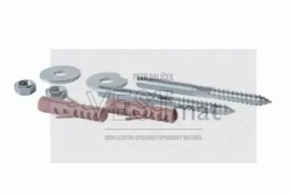 Souprava na upevnění bojlerů M12x180 mm s dlouhou hmoždinkou 16x140 mm