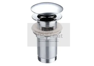 Ventil umyvadlový KLIK-KLAK, velká zátka, lehce vyjímatelná zátka,celokovový