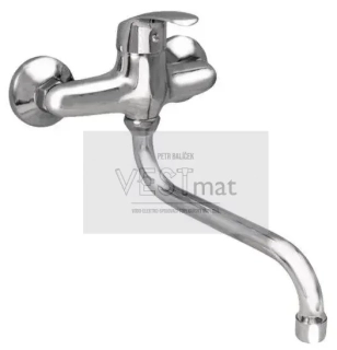 ZORA, dřezová stěnová baterie ZORA s ramínkem "S"- rozteč 150 mm