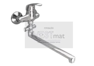 ZORA, vavanová baterie do bytového jádra ZORA s ramínkem "R"- rozteč 100 mm