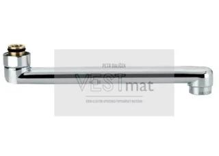 Výtokové ramínko k dřezové stěnové baterii - *3115