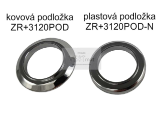 RŮŽICE KRYCÍ 1/2 LEŠTĚNÁ MOSAZ