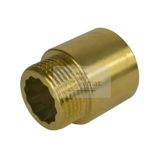 Mosazné prodloužení 1" x 10 mm