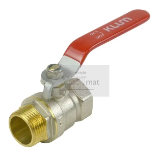 3/8" kulový kohout, ŠMP, PN 30, T = -20 - 150°C