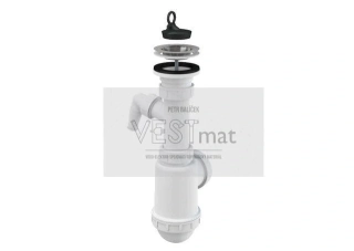 Sifon dřezový s nerezovou mřížkou DN70