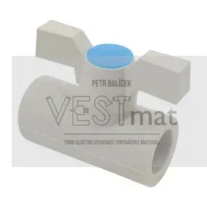 PPR ventil 20 kulový přímý s motýlem 