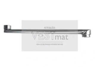 Ramínko pákové baterie PLUBJ-R - ploché, 300mm