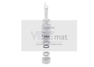 Vypouštěcí ventil pro nízkopoloženou nádržku Uni dual