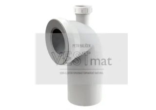 DOPOJENÍ K WC S PŘIPOJENÍM DN40 – KOLENO 90°