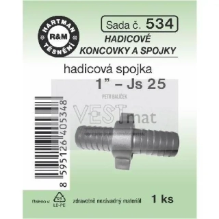 Sada těsnění, hadicová spojka, 1", JS 25, 1 ks, č. 534, HARTMAN