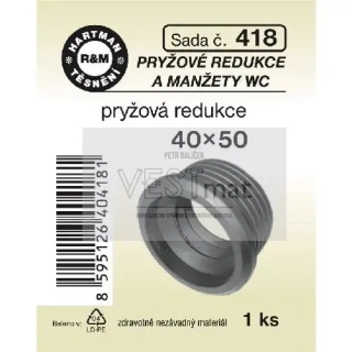 Redukce na trubky univerzální 26-32 x 40 mm, pryž